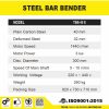 TBB-40 E | STEEL BAR BENDER | MESIN PEMBENGKOK BESI | TIGON - Image 2