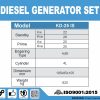 KD-25 IS | DIESEL GENERATOR SET | KADEGEN - Image 2