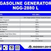 NGG-2880 L | GASOLINE GENERATOR | GENERATOR BENSIN | NISHIKAWA - Image 2