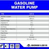 NGP-20 | GASOLINE WATER PUMP | POMPA AIR BENSIN | NISHIKAWA - Image 2