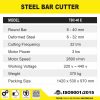 TBC-40 E | STEEL BAR CUTTER | MESIN PEMOTONG BESI | TIGON - Image 2
