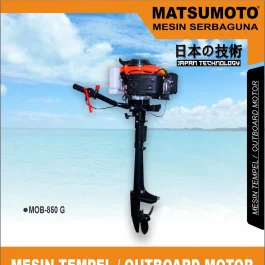 MOB-850 G | MARINE OUTBOARD | MESIN TEMPEL / OUTBOARD MOTOR | MATSUMOTO