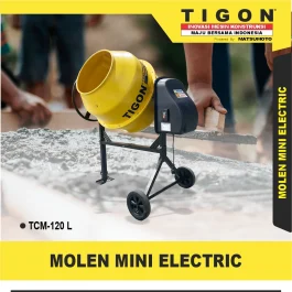 TCM-120 L | CONCRETE MIXER ELECTRIC | MOLEN MINI ELECTRIC | TIGON