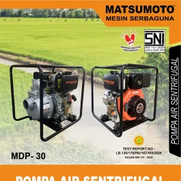 MDP-30 | DIESEL WATER PUMP | POMPA AIR DIESEL | MATSUMOTO