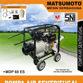 MDP-60 ES | DIESEL WATER PUMP | POMPA AIR BENSIN | MATSUMOTO