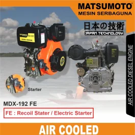 MDX-192 FE | AIR COOLED DIESEL ENGINE | MESIN DIESEL BERPENDINGIN UDARA | MATSUMOTO