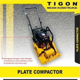 TG-C80 | PLATE COMPACTOR | STAMPER KODOK | MESIN PEMADAT TANAH | TIGON