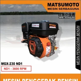 MGX-230 ND1 | GASOLINE ENGINE | MESIN PENGGERAK BENSIN | MATSUMOTO