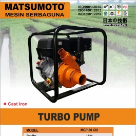 MGP-80 CIX | GASOLINE WATER PUMP | POMPA AIR BENSIN | MATSUMOTO
