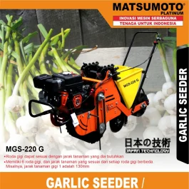 MGS-220 G | GARLIC SEEDER | MESIN TANAM BAWANG PUTIH | MATSUMOTO