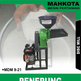 MDM 9-21 | DISC MILL | MESIN GILING TEPUNG | MAHKOTA