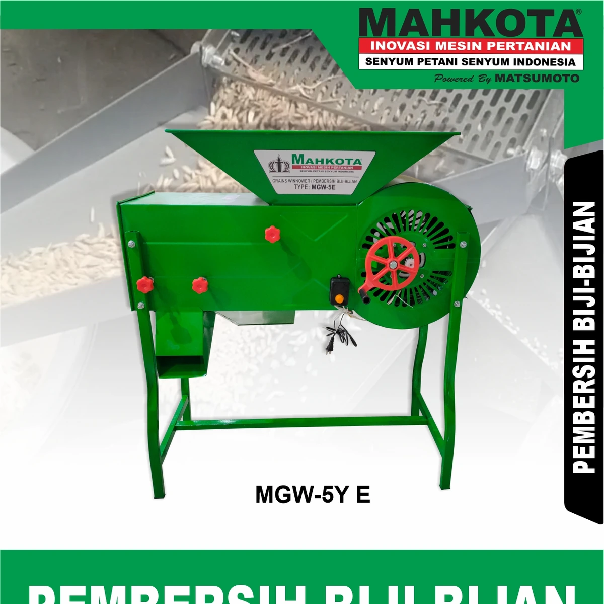 MGW-5Y E | GRAINS WINNOWER | PEMBERSIH BIJI-BIJIAN | MAHKOTA
