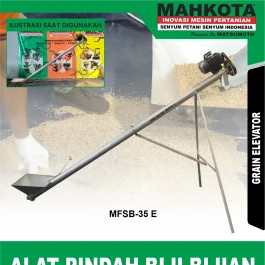 MFSB-35 E | GRAIN ELEVATOR | ALAT PINDAH BIJI-BIJIAN | MAHKOTA