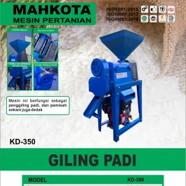 KD-350 | RICE MILL | MESIN GILING PADI | MAHKOTA