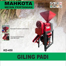 KD-450 | RICE MILL | MESIN GILING PADI | MAHKOTA