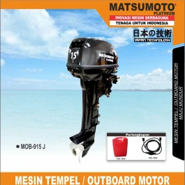 MOB-915 J | OUTBOARD JET SERIES | MESIN TEMPEL / OUTBOARD MOTOR MAJU MUNDUR | MATSUMOTO