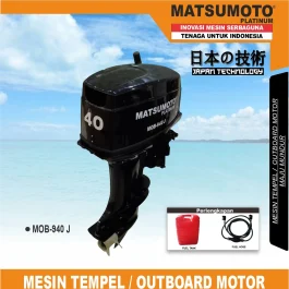 MOB-940 J | OUTBOARD JEST SERIES | MESIN TEMPEL / OUTBOARD MOTOR MAJU MUNDUR | MATSUMOTO