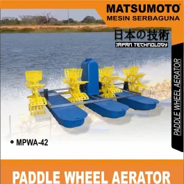 MPWA-42 | PADDLE WHEEL AERATOR | KINCIR AIR TAMBAK | MATSUMOTO
