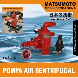 NS-200 | CENTRIFUGAL PUMP / POMPA NS | POMPA AIR SENTRIFUGAL | MATSUMOTO