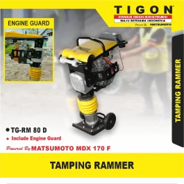 TG-RM80 D | TAMPING RAMMER | STAMPER KUDA | MESIN PEMADAT TANAH | TIGON