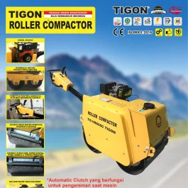 TG-VR600 C | ROLLER COMPACTOR | MESIN PEMADAT TANAH | TIGON