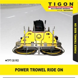 TPT-30 RO | POWER TROWEL | POWER TROWEL RIDE ON | MESIN PERATA BETON | TIGON