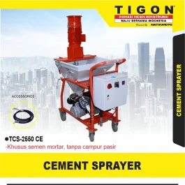 TCS-2550 CE | CEMENT SPRAYER | PENYEMPROT SEMEN | TIGON