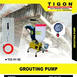 TCS-101 GE | CEMENT SPRAYER | GROUTING PUMP | MESIN INJEKSI BETON | TIGON