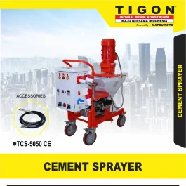 TCS-5050 CE | CEMENT SPRAYER | PENYEMPROT SEMEN | TIGON