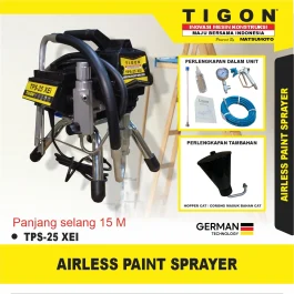 TPS-25 XEI | PAINT SPRAYER | AIRLESS PAINT SPRAYER | MESIN CAT ELEKTRIK | TIGON