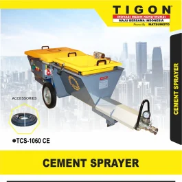 TCS-1060 CE | CEMENT SPRAYER | PENYEMPROT SEMEN | TIGON