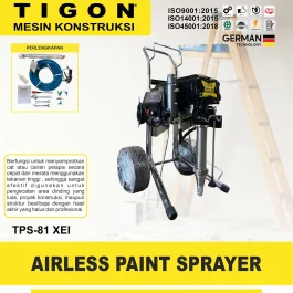 TPS-81 XEI | PAINT SPRAYER | AIRLESS PAINT SPRAYER | MESIN CAT ELEKTRIK | TIGON