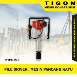 TPD-55 G | PILE DRIVER | ALAT PEMADAT TIANG PANCANG | TIGON