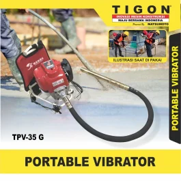 TPV-35 G | HOSE VIBRATOR | PORTABLE VIBRATOR | TIGON