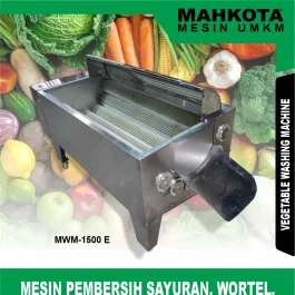 MWM-1500 E | VEGETABLE WASHING MACHINE | MESIN PEMBERSIH SAYURAN | MAHKOTA