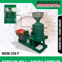 MSM-330 F | SORGUM MILL | MESIN SOSOH SORGUM | MAHKOTA