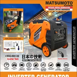 MGG-5500 ISE | GASOLINE GENERATOR INVERTER | GENERATOR INVERTER BENSIN | MATSUMOTO