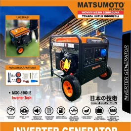 MGG-8900 IE | GASOLINE GENERATOR INVERTER | GENERATOR INVERTER BENSIN | MATSUMOTO