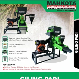 KD-620 PRO | RICE MILL | MESIN GILING PADI | MAHKOTA