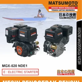 MGX-520 NDE1 | GASOLINE ENGINE | MESIN PENGGERAK BENSIN | MATSUMOTO