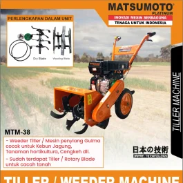 MTM-38 | TILLER MACHINE | WEEDER MASCHINE | MATSUMOTO