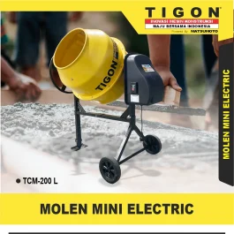TCM-200 L | CONCRETE MIXER ELECTRIC | MOLEN MINI ELEKTRIK | TIGON