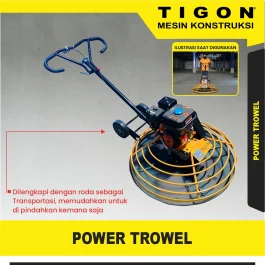 TG-CT 100 | POWER TROWEL | MESIN PERATA BETON  | TIGON