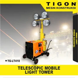 TG-LT410 | MOBILE LIGHT TOWER | TELESCOPIC MOBILE TOWER | TIGON