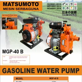 MGP-40 B | GASOLINE WATER PUMP | POMPA AIR BENSIN | MATSUMOTO