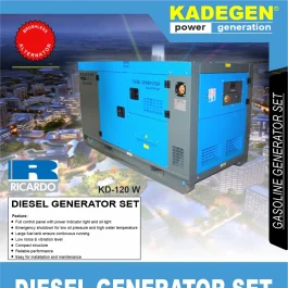 KD-120 W | DIESEL GENERATOR SET | KADEGEN