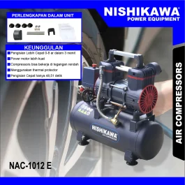 NAC-1012 E | AIR COMPRESSORS | KOMPRESOR UDARA | NISHIKAWA
