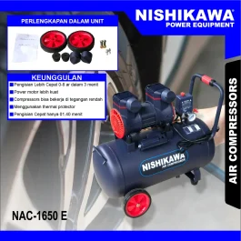 NAC-1650 E | AIR COMPRESSORS | KOMPRESOR UDARA | NISHIKAWA