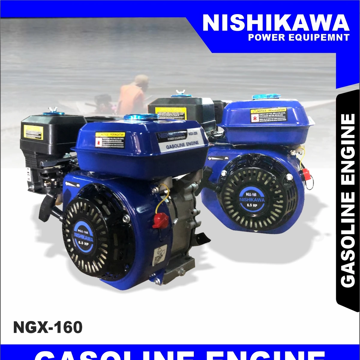 NGX-160 | GASOLINE ENGINE | MESIN BENSIN | NISHIKAWA
