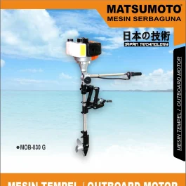 MOB-830 G | MARINE OUTBOARD | MESIN TEMPEL / OUTBOARD MOTOR | MATSUMOTO